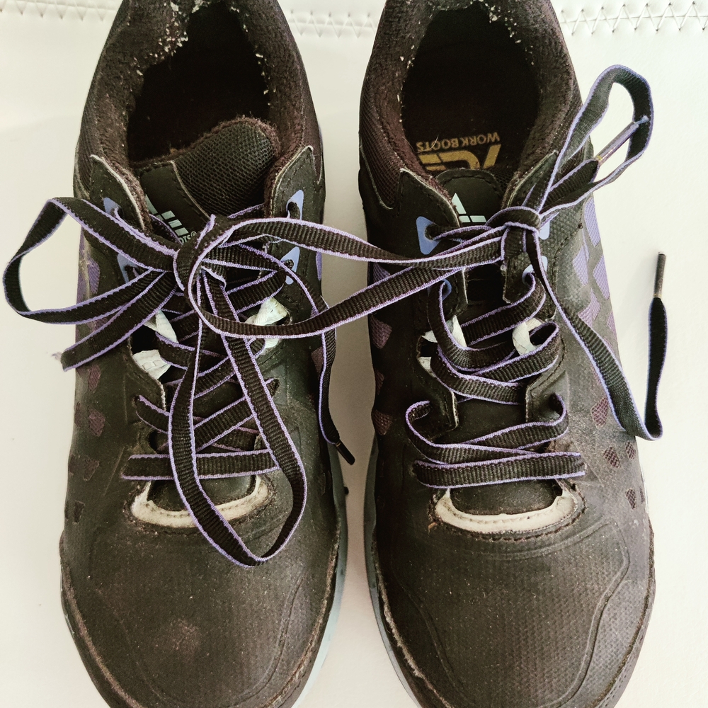 Ace Work Boots Titanium Toe Slip Resistant  6.5